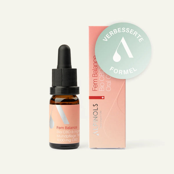 Bio CBD-Öl (10%) mit Ingwerextrakt, Full Spectrum, 10ml