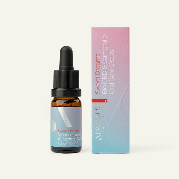 Bio CBD-Öl (15%) mit Kamillenextrakt, Full Spectrum, 10ml