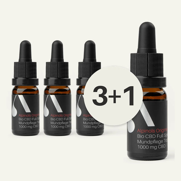 3+1 Bio CBD-Öl (10%), Full Spectrum